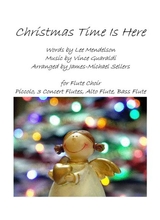 Christmas Time Is Here For Flute Choir