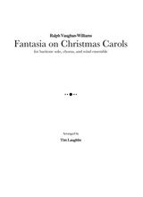 Fantasia On Christmas Carols Band Chorus