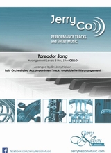 The Toreador Song Bizet Arrangements Level 3 5 For Cello Written Acc