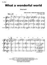 What A Wonderful World Louis Armstrong String Quartet