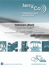 Habanera Bizet 3 For 1 Piano Arrangements Classical
