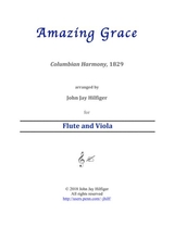 Amazing Grace For Flute And Viola