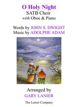 O Holy Night SATB Choir With Oboe Piano Score Parts Included