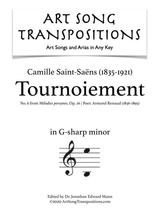 Tournoiement Op 26 No 6 Transposed To G Sharp Minor