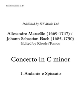 Marcello Bach Bwv974 Concerto No 3 In C Minor