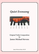 Quiet Evensong Violin Piano