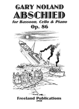 Abschied For Bassoon Cello Piano Op 86 Score Parts