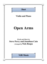 Open Arms Violin Piano Duet