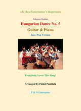 Hungarian Dance No 5 For Guitar And Piano