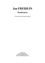 Jan Freidlin Tenderness For Eb Alto Or Baritone Saxophone And Harp