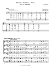 Beloved Let Us Love Parrat Anthem Chorale Variant