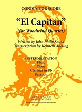 March El Capitan For Woodwind Quartet