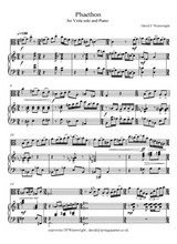Phaethon For Solo Viola And Piano