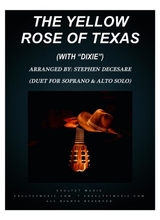 The Yellow Rose Of Texas With Dixie Duet For Soprano And Alto Solo
