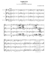 Overture From The Opera Nabucco For Saxophone Quartet SATB