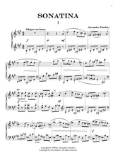 Sonatina For Piano 1998