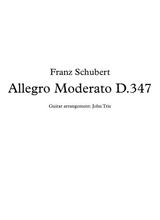 Allegro Moderato D 347