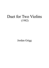 Duet For Two Violins 1982