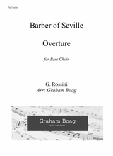 Barber Of Seville Overture For Bass Choir