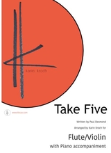 Take Five With Written Out Solo Flute Piano