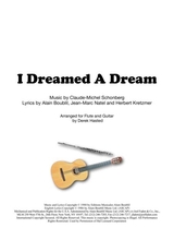 I Dreamed A Dream For Flute Guitar