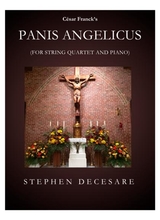 Panis Angelicus For String Quartet Piano Low Key