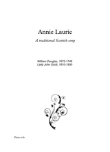 Annie Laurie Fantasie For Piano Solo