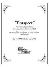 Prospect American Hymn Tune Trombone Or Euphonium Piano