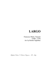 Largo Veracini Arr For String Quartet With Parts