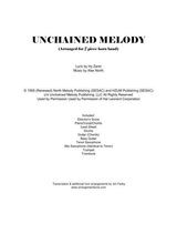 Unchained Melody Arranged For 7 Piece Horn Band