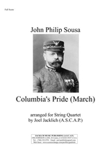Columbias Pride March For String Quartet
