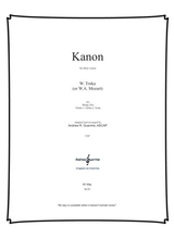 Kanon For Three Voices