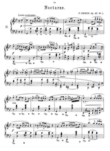 Chopin Nocturne Op 37 No 1 No 2 Full Original Complete Version