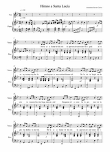 Himno A Santa Luca Piano