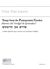 Songs From The Pomegranate Garden For Voice And Piano