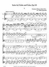 Suite For Violin And Viola Op 109