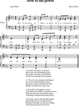 Now To The Power A New Tune To A Wonderful Isaac Watts Hymn