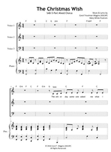 The Christmas Wish SAB 3 Part Chorus