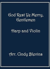God Rest Ye Merry Gentlemen Arranged For Harp And Violin