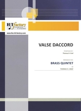 Valse Daccord Romantic Valse Brass Quintet