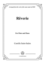 Saint Sans Rverie For Flute And Piano