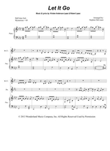 Let It Go From Frozen For Woodwind Quintet