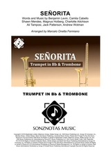 Senorita Sheet Music For Trumpet In Bb And Trombone Score And Parts