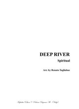 Deep River For SATB Choir