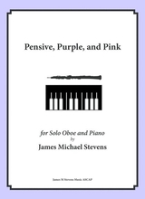 Pensive Purple And Pink Oboe Piano