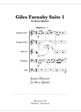 Giles Farnaby Suite 1 For Brass Quintet