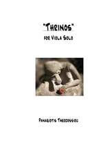 Thrinos For Viola Solo