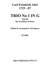 C F Abel Trio No 1 In G Major