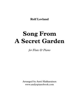 Song From A Secret Garden Flute Piano