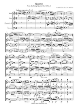 Schumann Quartet Op 41 No 1 Arr Woodwind Quartet